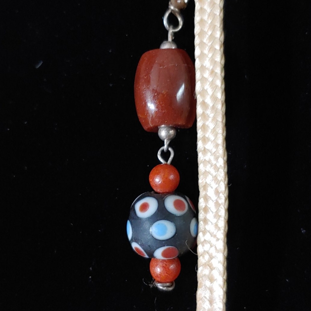 Necklace Colored Stone Wrap Around NWOT - Picture 3 of 6